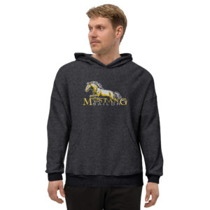 Mustang Sailor sueded fleece hoodie